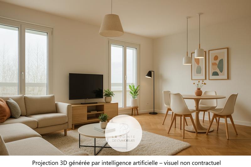 Appartement - 75 m² - 4 pièces