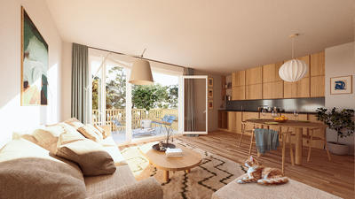 Appartement - 40 à 65 m² - 2 à 3 pièces