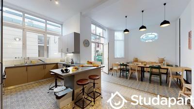 Chambre - 9 m² - 1 pièce