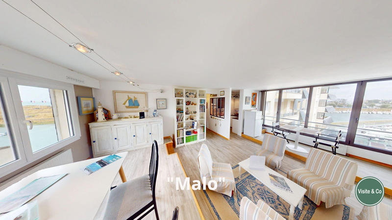 Appartement - 50 m² - 2 pièces