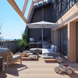 Duplex - 87 m² - 4 pièces