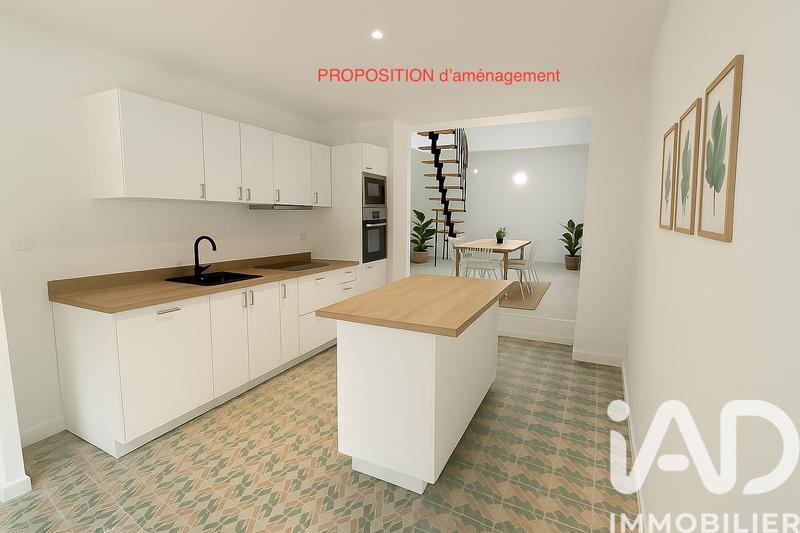 Maison de ville - 91 m² - 5 pièces