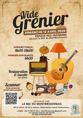 Vide grenier de la mjc du montbrisonnais