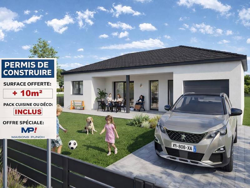 Maison - 85 m² - 4 pièces
