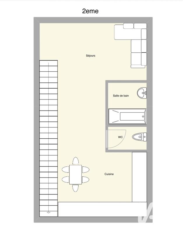 Appartement - 79 m² - 4 pièces