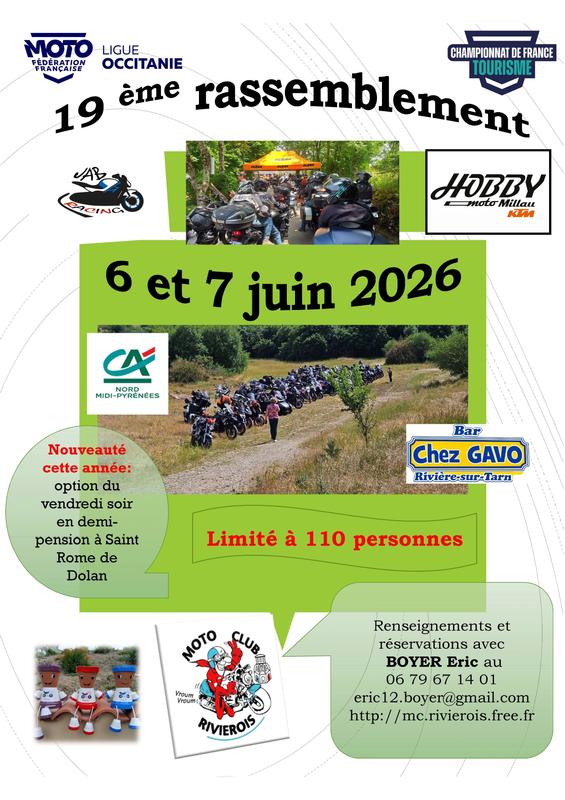 19ème Rassemblement du Moto-Club Riverois