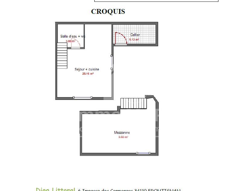 Maison - 32 m² - 2 pièces