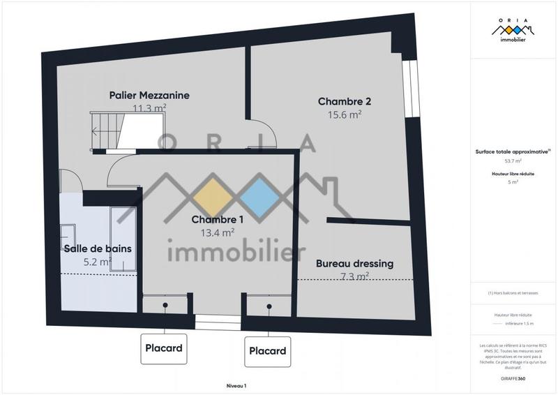 Maison de village - 96 m² - 3 pièces