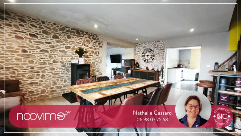 Maison en pierre - 96 m² - 4 pièces