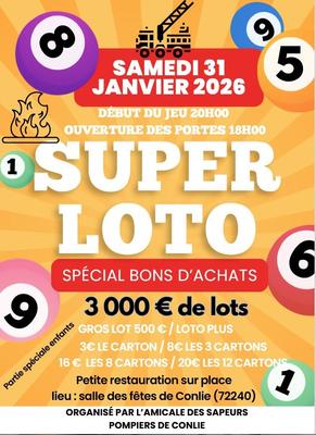 Super loto des pompiers