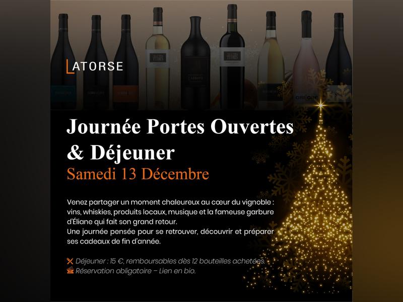 Journée Portes Ouvertes &amp; déjeuner aux Vignobles Latorse