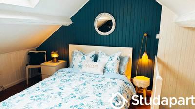 Chambre - 12 m² - 1 pièce