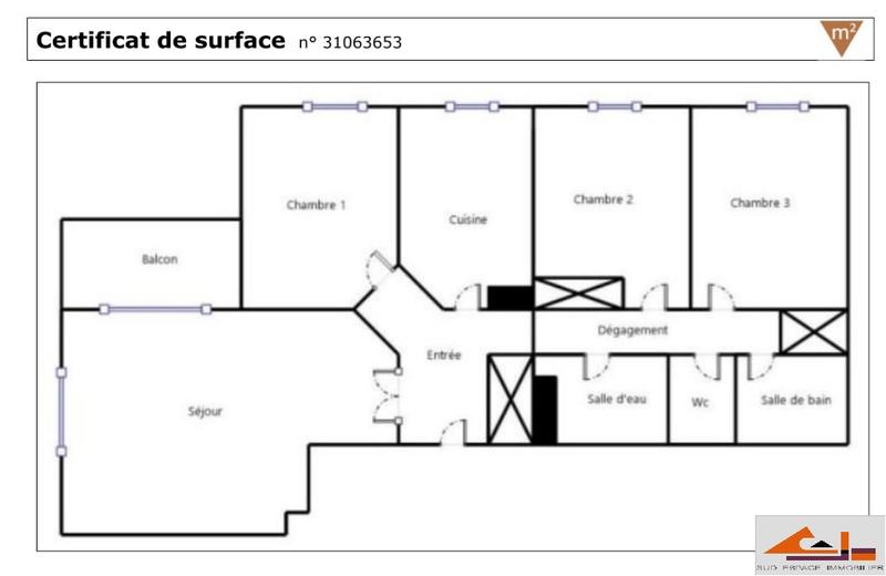 Appartement - 85 m² - 4 pièces