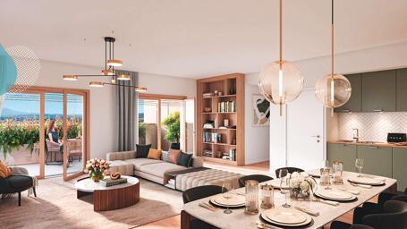 Appartement - 58 m² - 3 pièces