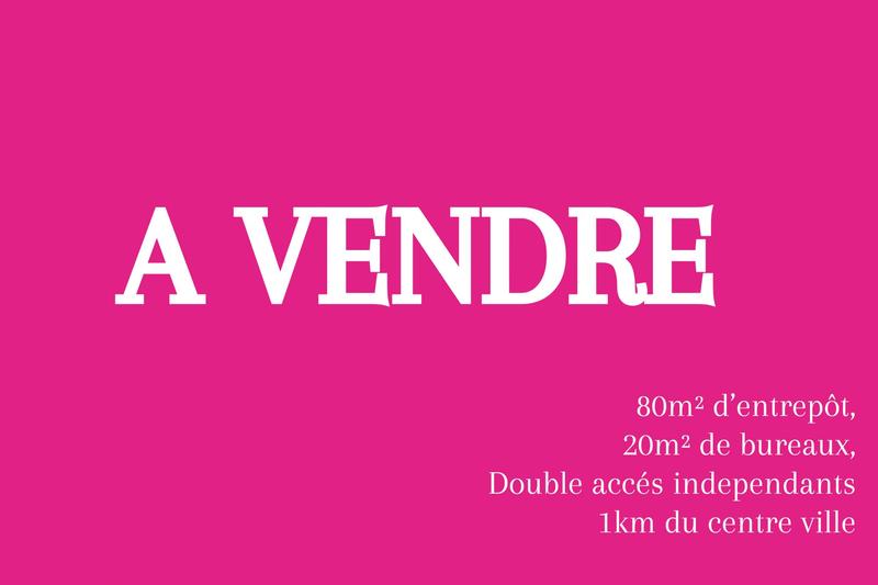 Local d'activités - 100 m² - 2 pièces