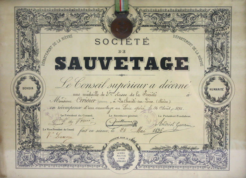 Animation : Gestes de Loire, Sauver