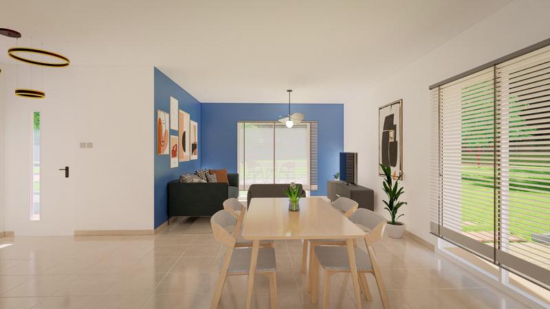 Maison - 93 m² - 5 pièces