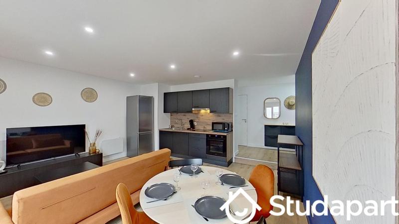 Chambre - 12 m² - 1 pièce