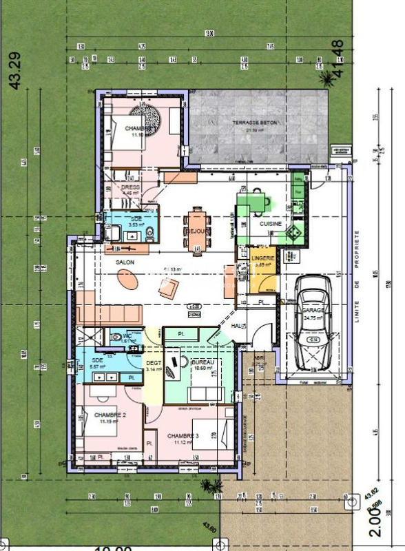 Maison - 119 m² - 6 pièces