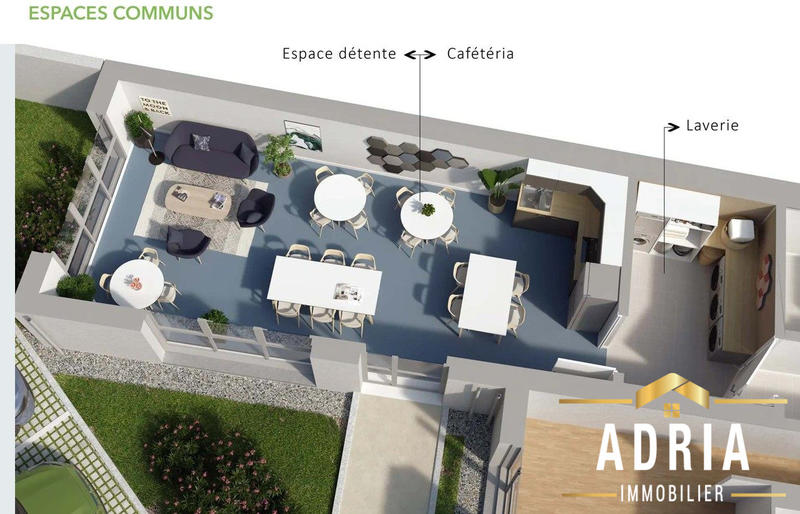 Appartement - 22 m² - 1 pièce