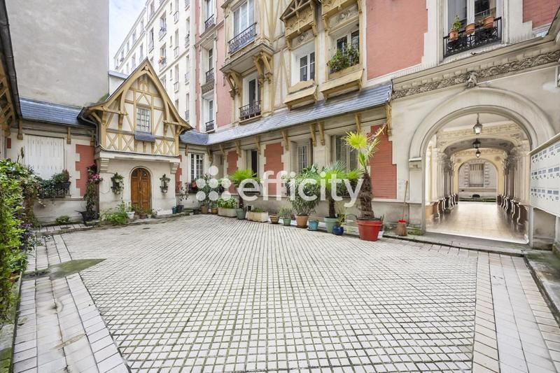 Appartement ancien - 35 m² - 1 pièce