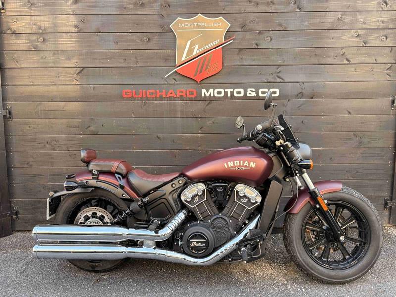 Indian Scout Bobber 1133 Maroon Metallic