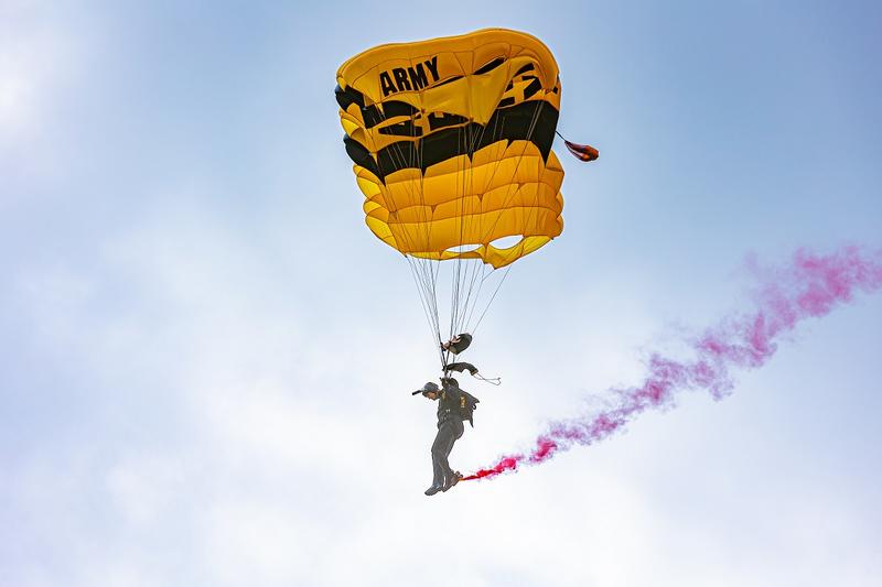 Parachutages avec l’association Rcpt