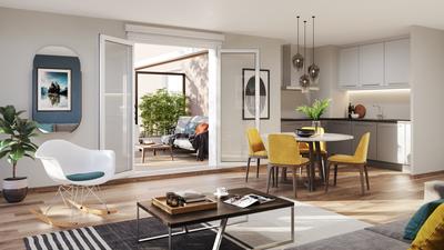 Appartement - 65 m² - 3 pièces