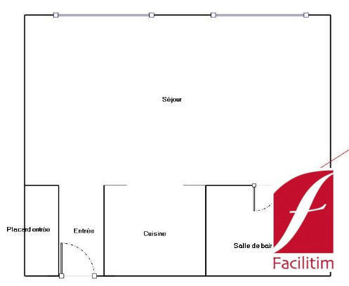 Appartement - 31 m² - 1 pièce