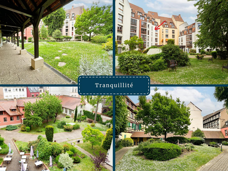 Appartement ancien - 47 m² - 2 pièces