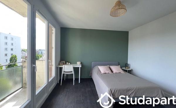 Chambre - 19 m² - 1 pièce