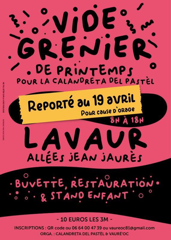 Vide grenier de printemps