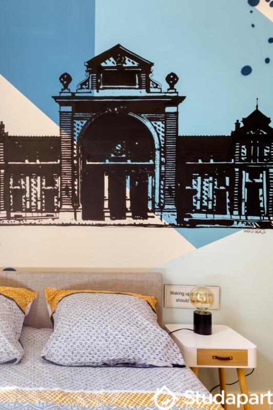 Chambre - 12 m² - 1 pièce