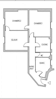 Appartement - 68 m² - 3 pièces