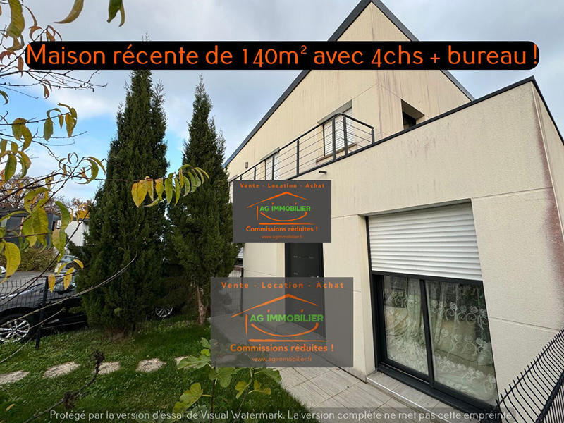 Maison - 140 m² - 6 pièces