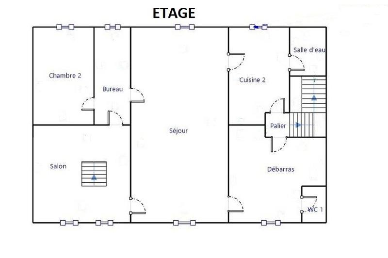 Maison de village - 315 m² - 7 pièces