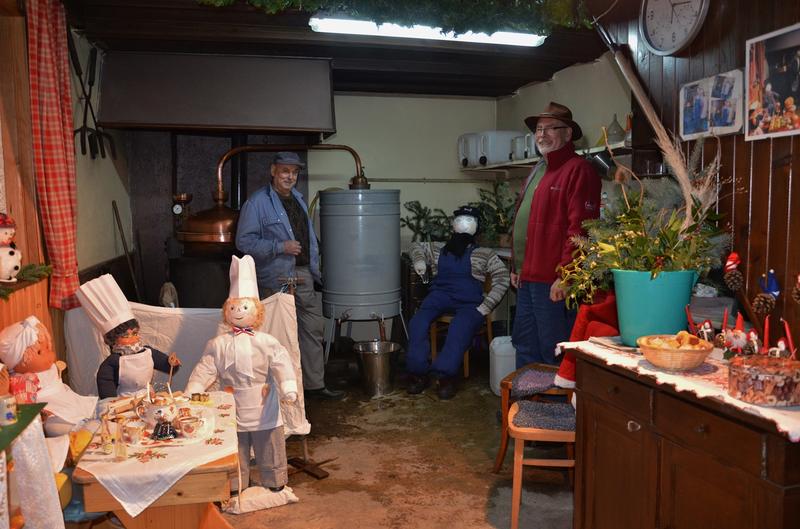 Sur le sentier de Noël du Silberwald