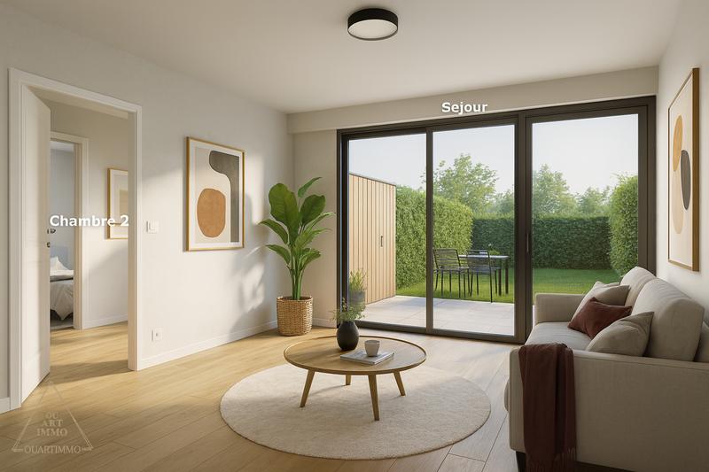 Appartement - 61 m² - 3 pièces