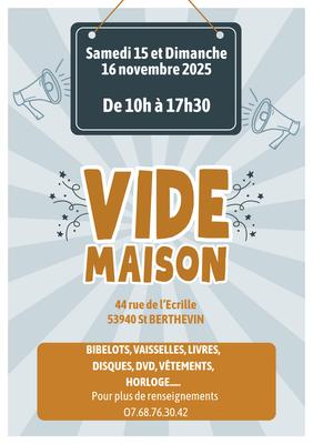 Vide maison