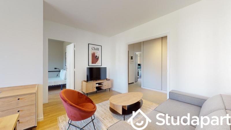 Chambre - 9 m² - 1 pièce