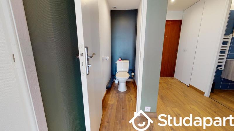 Chambre - 9 m² - 1 pièce