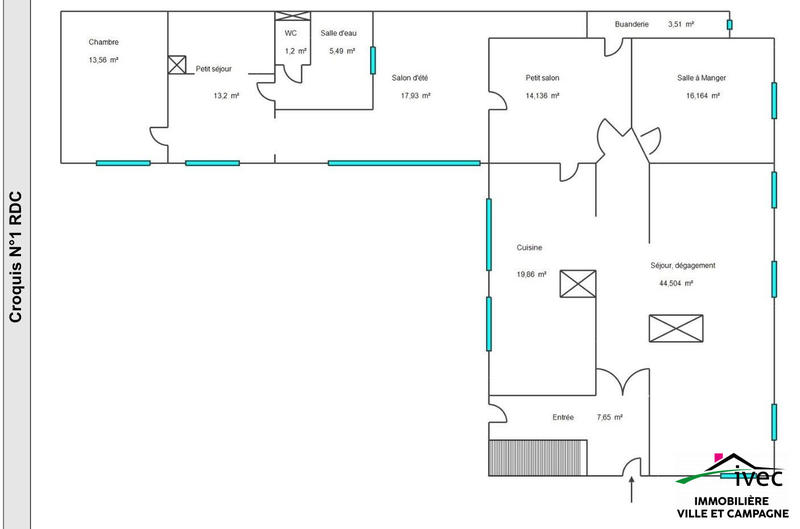 Maison - 329 m² - 14 pièces