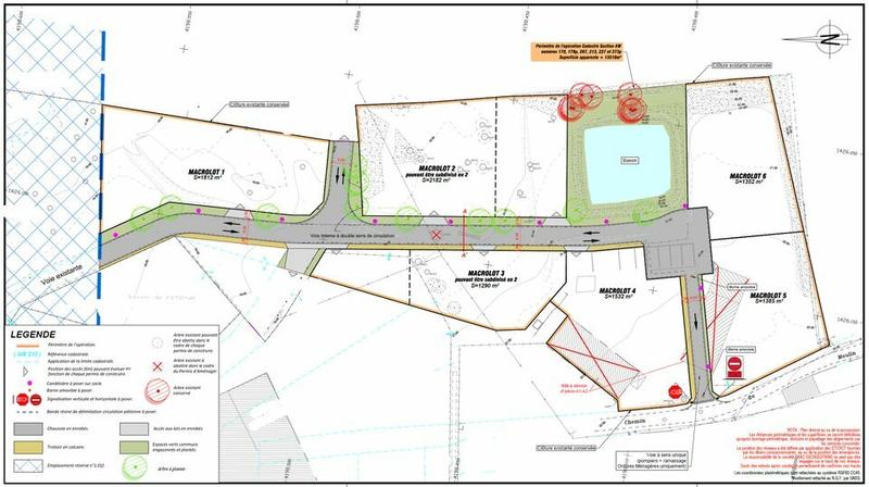 Terrain constructible - 1 864 m²
