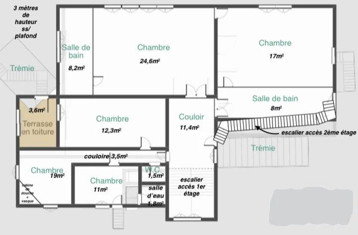 Propriété - 350 m² - 11 pièces