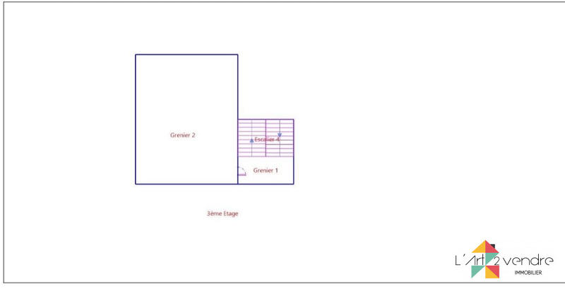 Appartement - 80 m² - 6 pièces