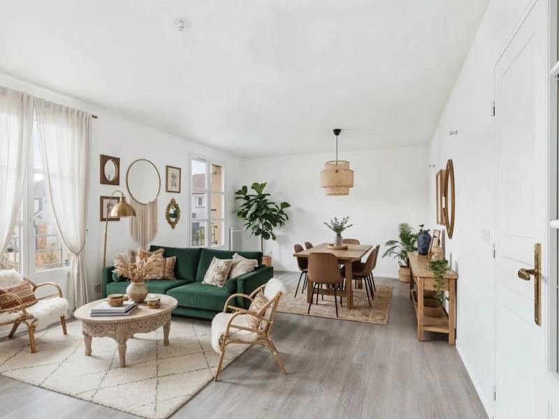 Appartement ancien - 62 m² - 3 pièces