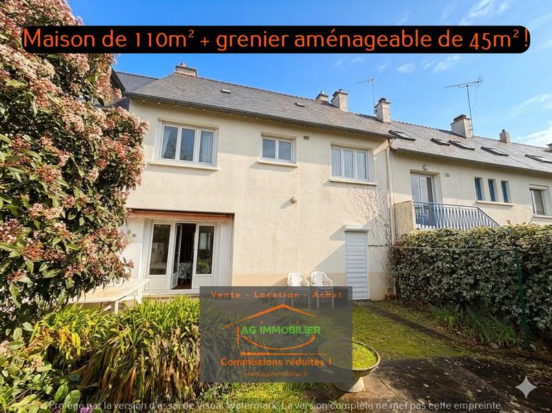 Maison traditionnelle - 110 m² - 6 pièces