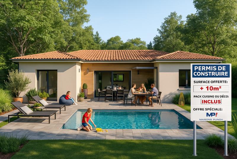 Maison - 95 m² - 5 pièces