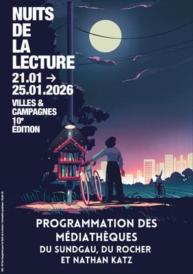 Les Nuits de la lecture 2026 à la médiathèque