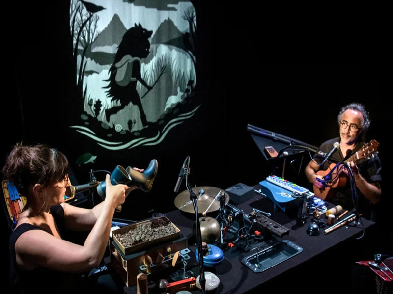 L’ours et la louve; atelier paysage sonore